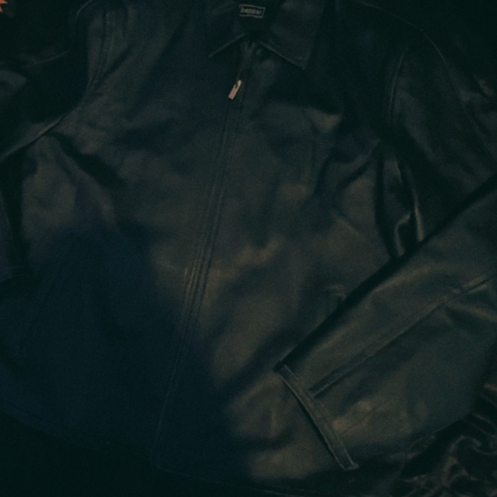 Haggar Black Lightweight Shirt Jacket with Full Zip - Picture 5 of 9